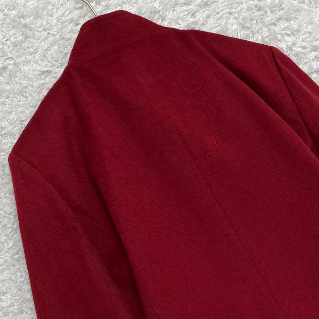 ロロピアーナ✨極美品✨レリアン カシミヤ100 コート 大きいサイズ 13 赤