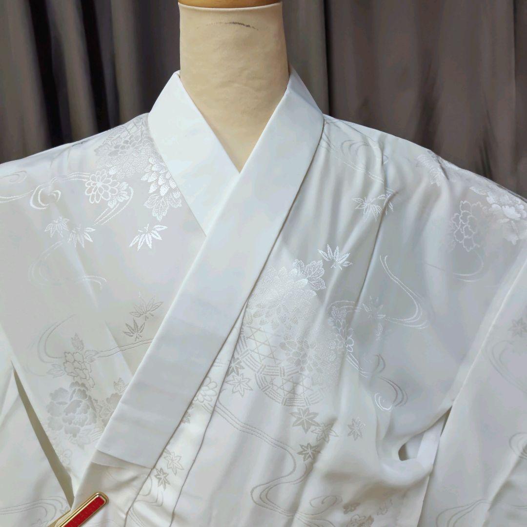 白・長襦袢・正絹 ❄️☆ 『 2554 』 ( 162 ㎝前後の方)