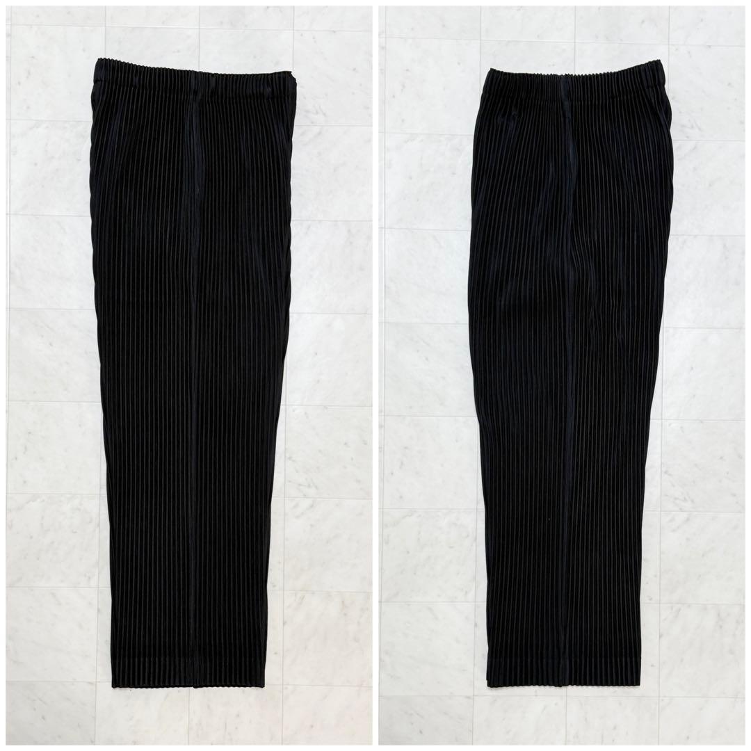 【極美品】 HOMME PLISSE 25SS プリーツ パンツ