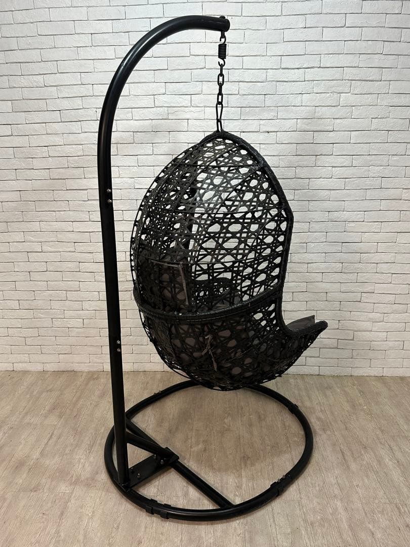 【東京都23区配送無料】ハンギング　チェア　たまご型　アウトドア　椅子　吊り下げ