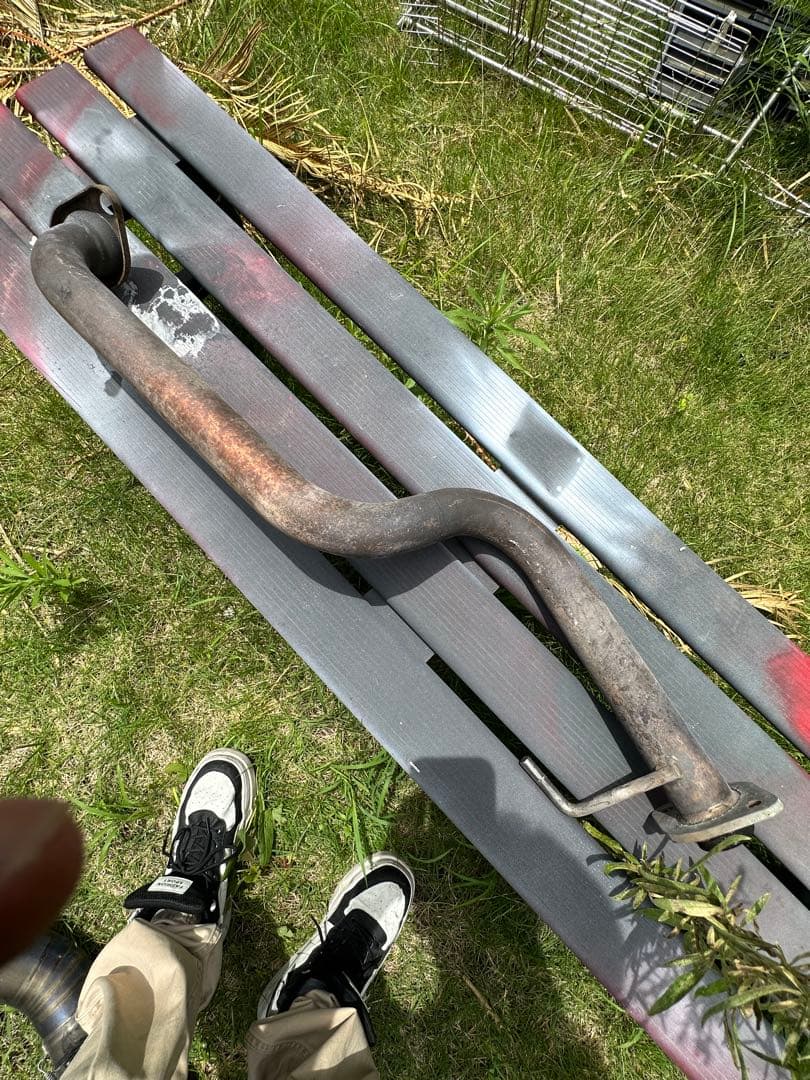 希少　K12 マーチ　マルホランド製　フロントパイプ