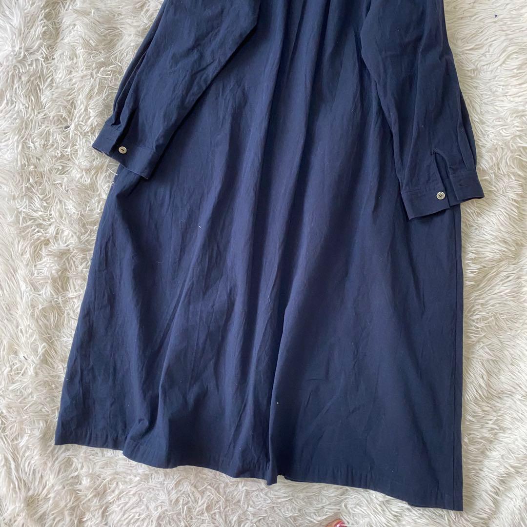 群言堂 石見銀山 先染めバフクロスジャケット羊草 スプリングコート フリーサイズ