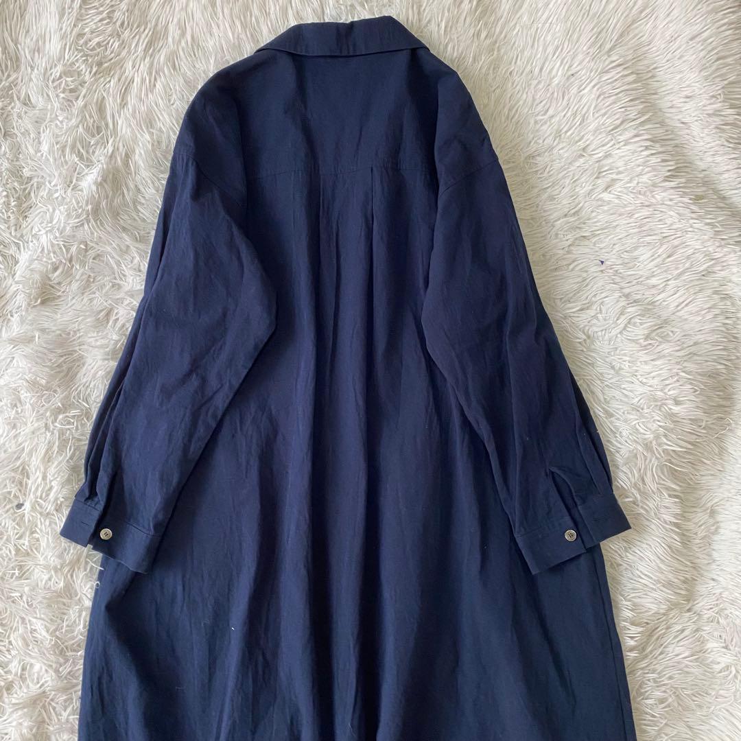 群言堂 石見銀山 先染めバフクロスジャケット羊草 スプリングコート フリーサイズ