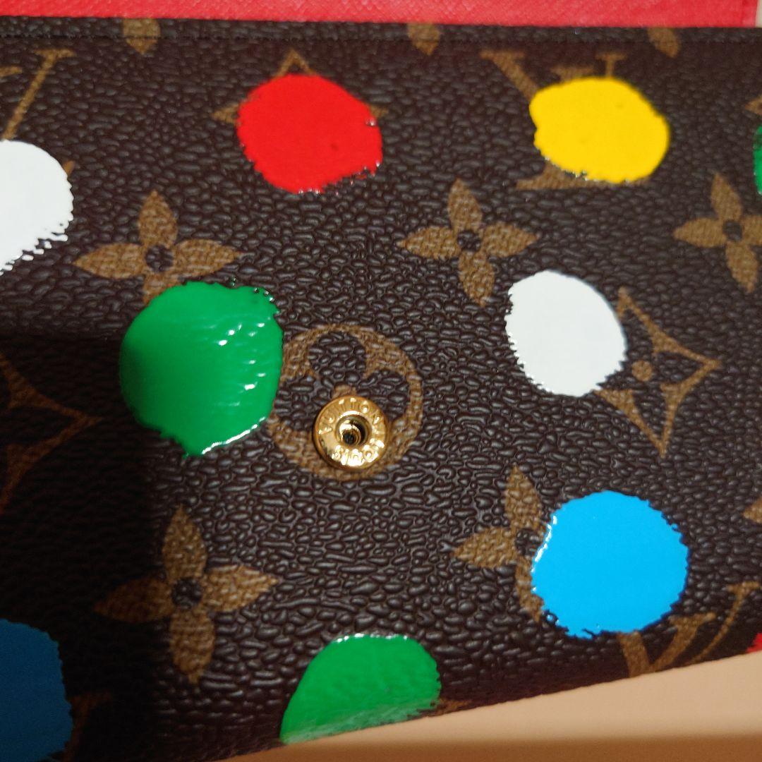 限定 ルイヴィトン ポルトフォイユ・サラNM M81980 草間彌生コラボ　希少