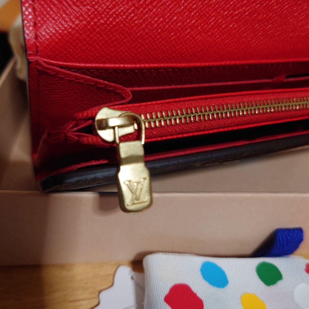 限定 ルイヴィトン ポルトフォイユ・サラNM M81980 草間彌生コラボ　希少