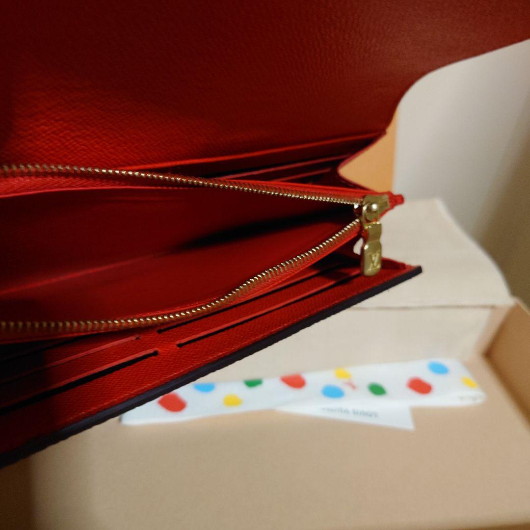 限定 ルイヴィトン ポルトフォイユ・サラNM M81980 草間彌生コラボ　希少