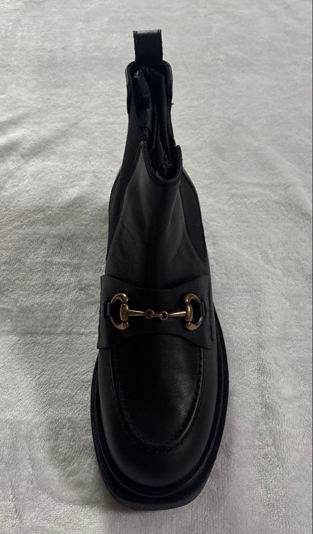 FABIO RUSCONI ブラックブーツ　サイズ40 未使用