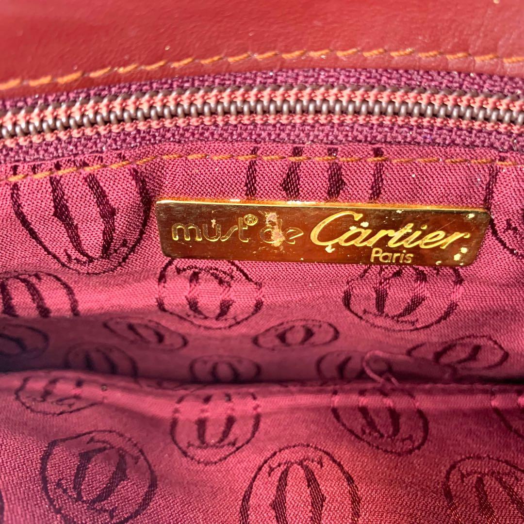 Cartier カルティエ　マストラインクラッチバッグ