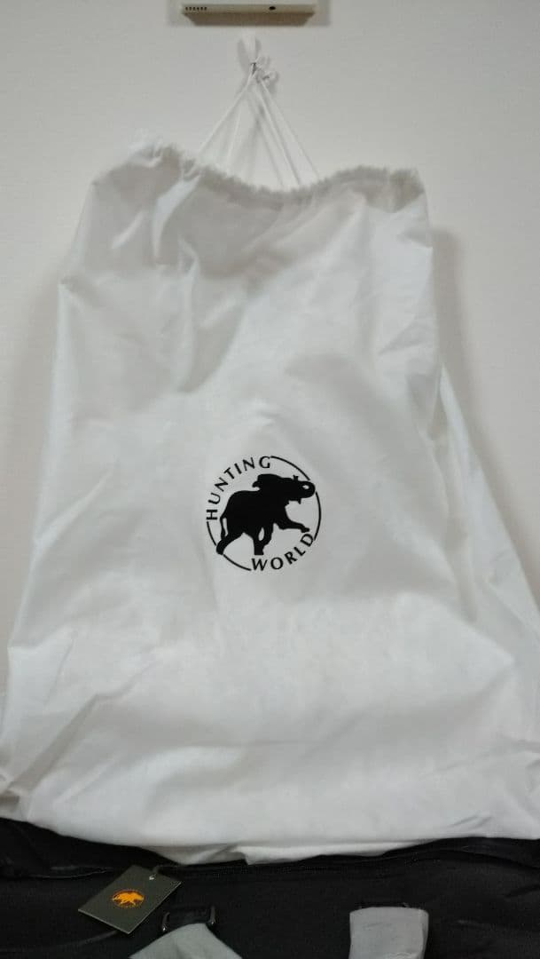 【未使用品】ハンティングワールド　ボストン　黒　ブラック