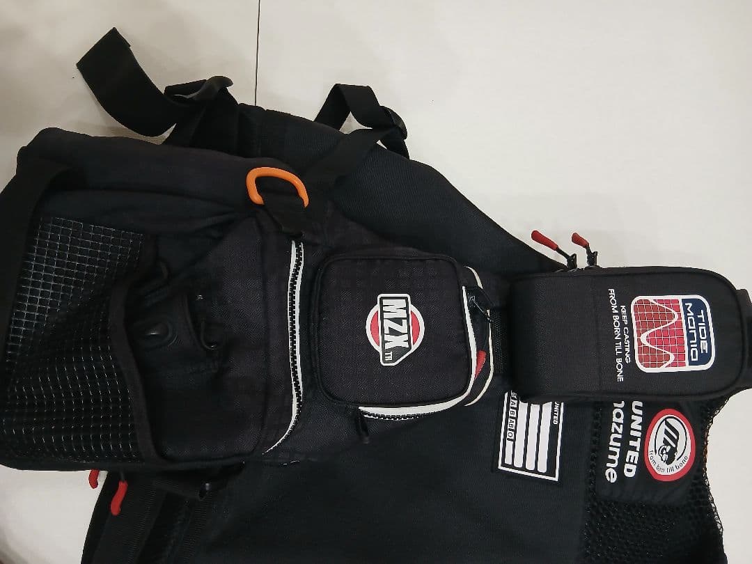 MAZUME EXTRA COMPLEX フィッシングベスト ブラック