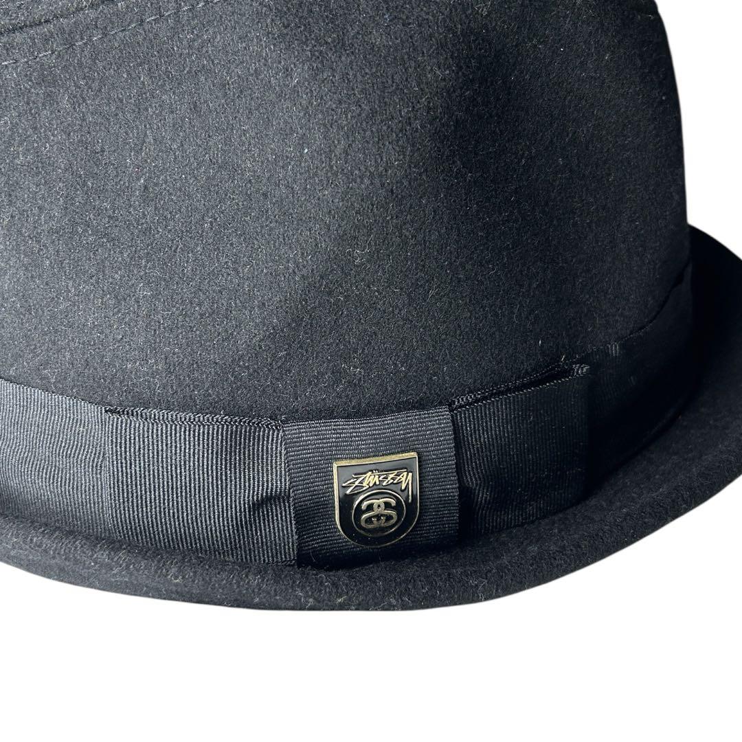 激レア STUSSY ステューシー 00s ウールポークハット L/XL