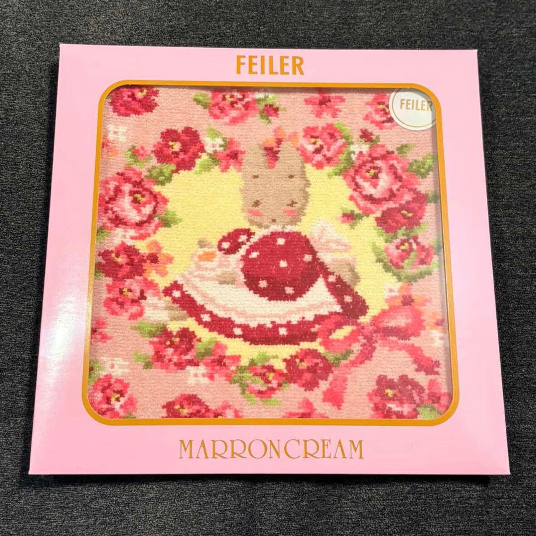 FEILER サンリオ コラボハンカチ ハローキティ マロンクリーム 新品未開封