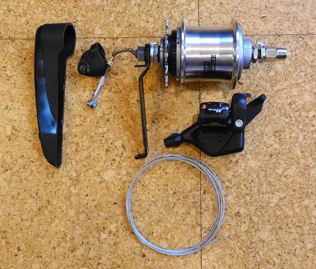 Sturmey Archer 内装変速機　３段　汎用キット一式