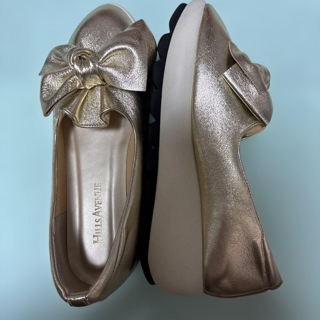 ヒルズアベニュー　ヒルズアヴェニュー　スリッポン　22.5㎝