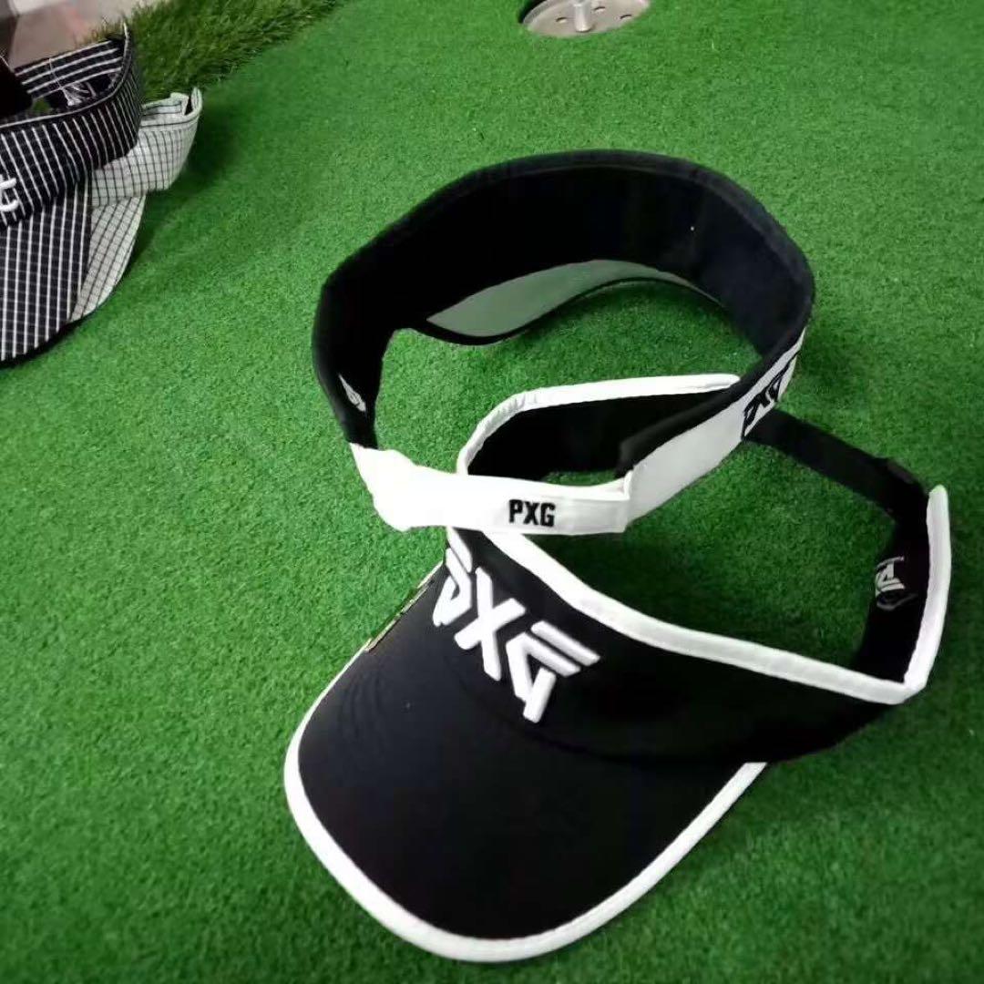 PXG ゴルフ レディース サンバイザー キャップ 日焼け止め人気