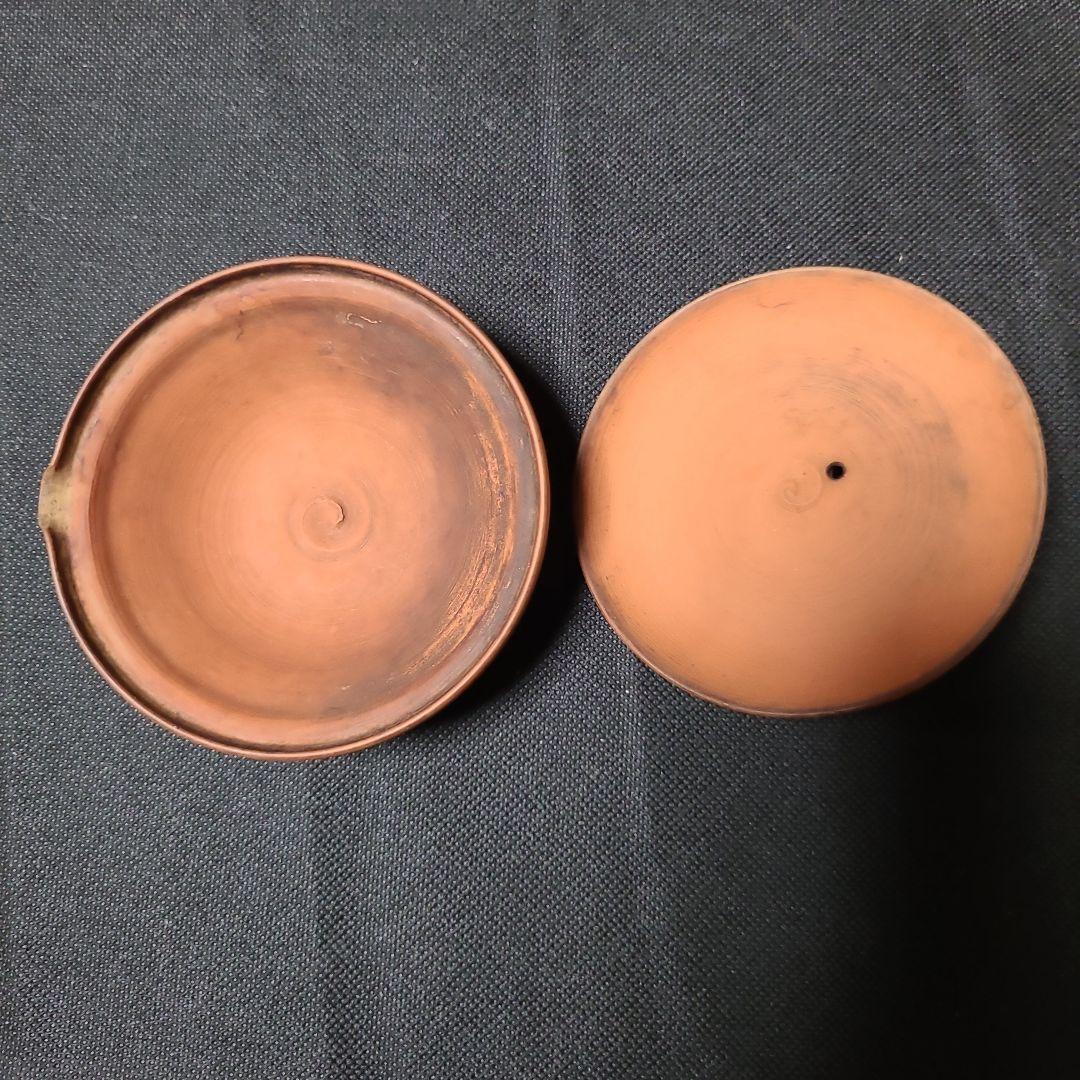 常滑朱泥急須　急須受け台