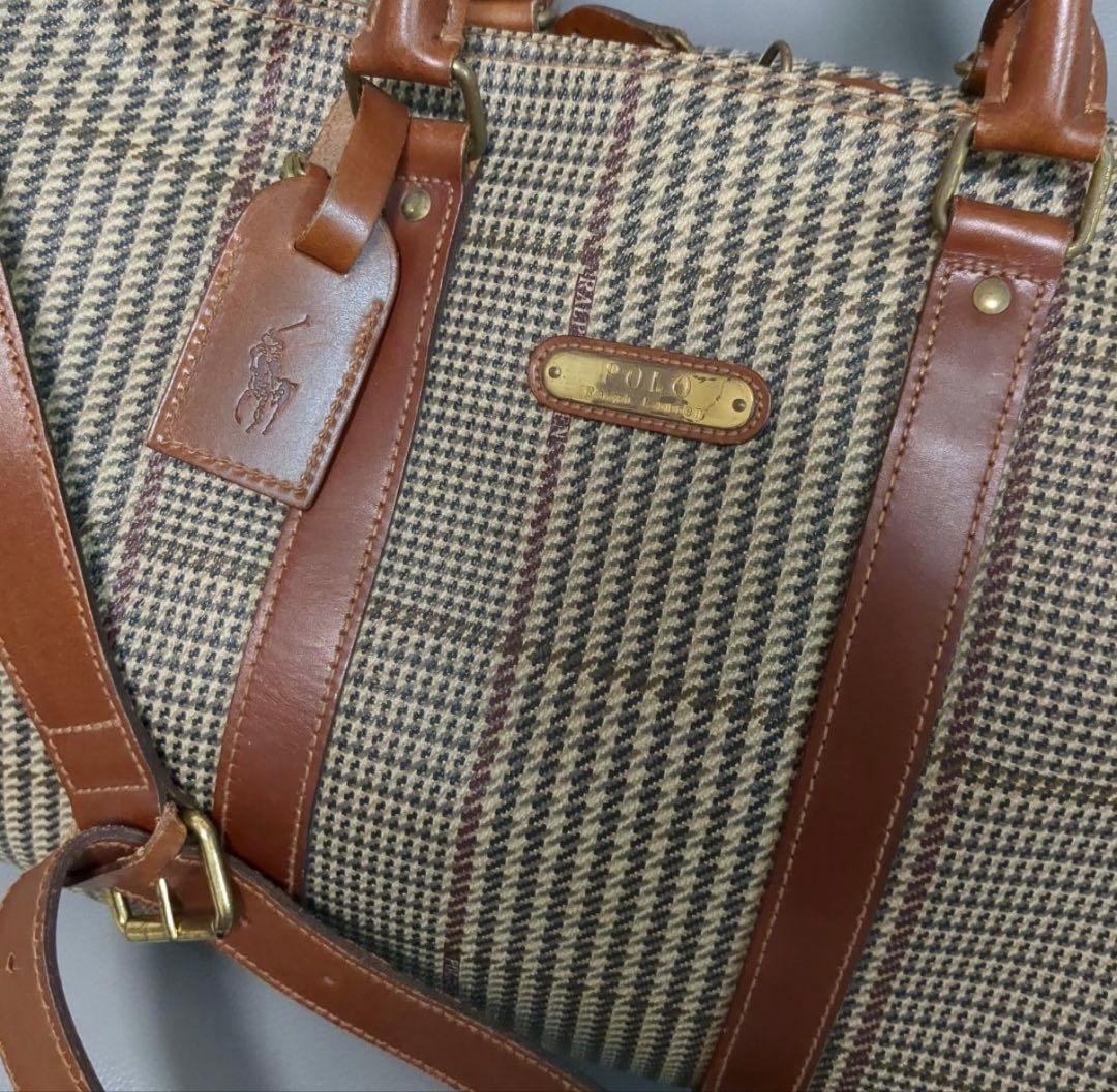 １点物✨POLO RALPH LAUREN ポロ ラルフローレン ボストンバッグ
