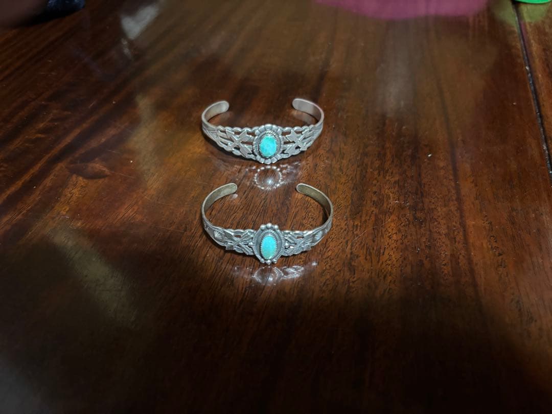 シルバーバングル フレッドハービースタイル　NAVAJO　ヴィンテージ