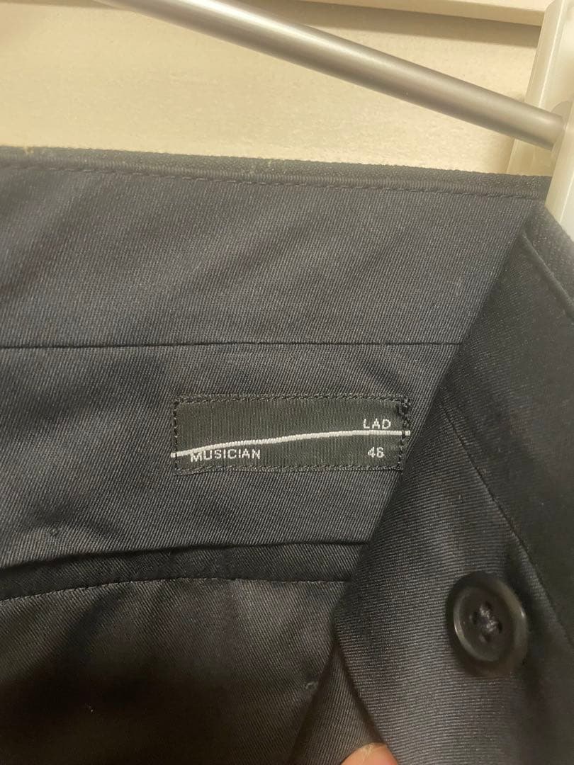 週末限定価格 LAD MUSICIAN 2TUCK WIDE FLARE 46