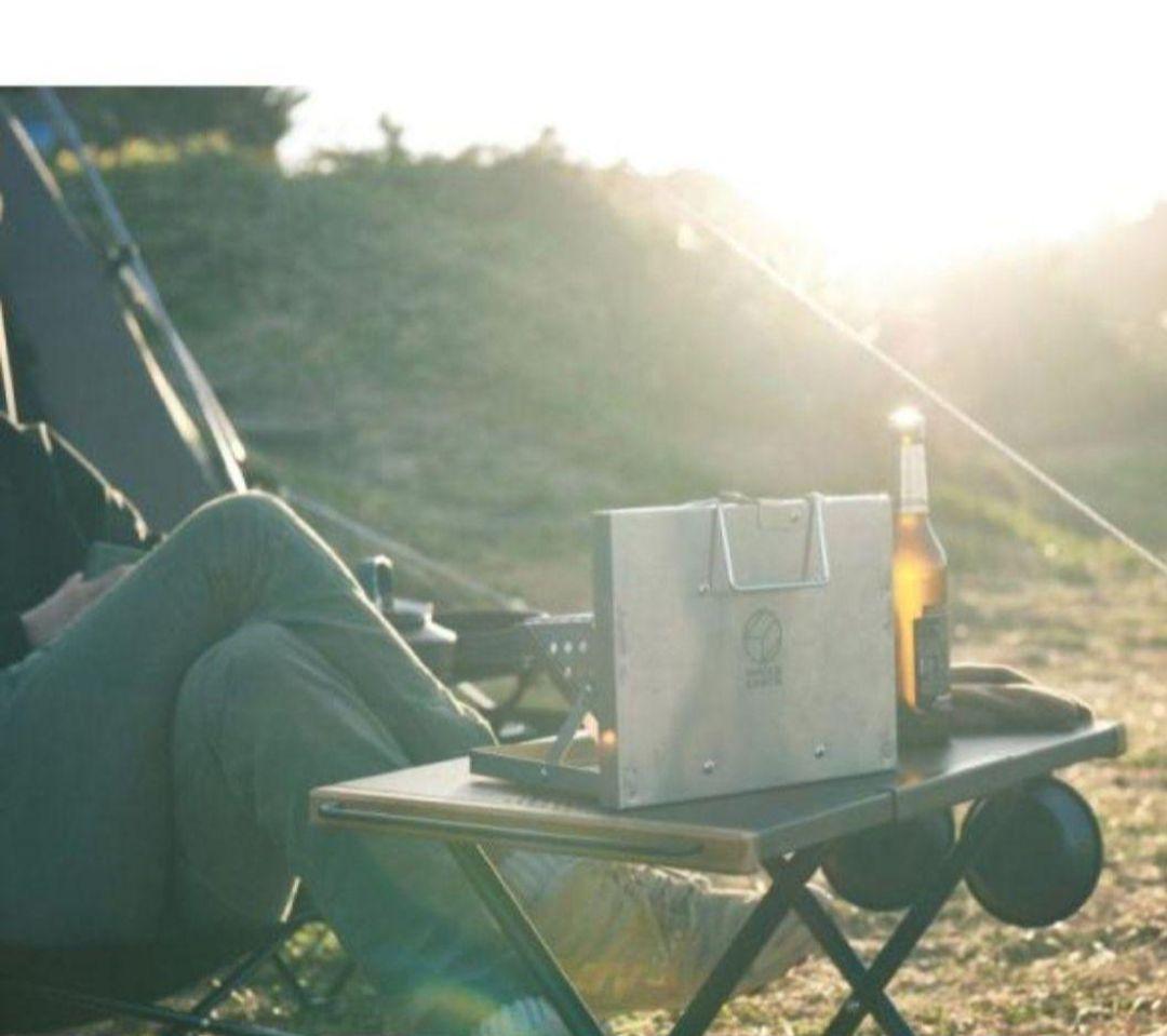 新品 ホールアース A3 コンパクトグリル ソロキャンプ バーベキューコンロ