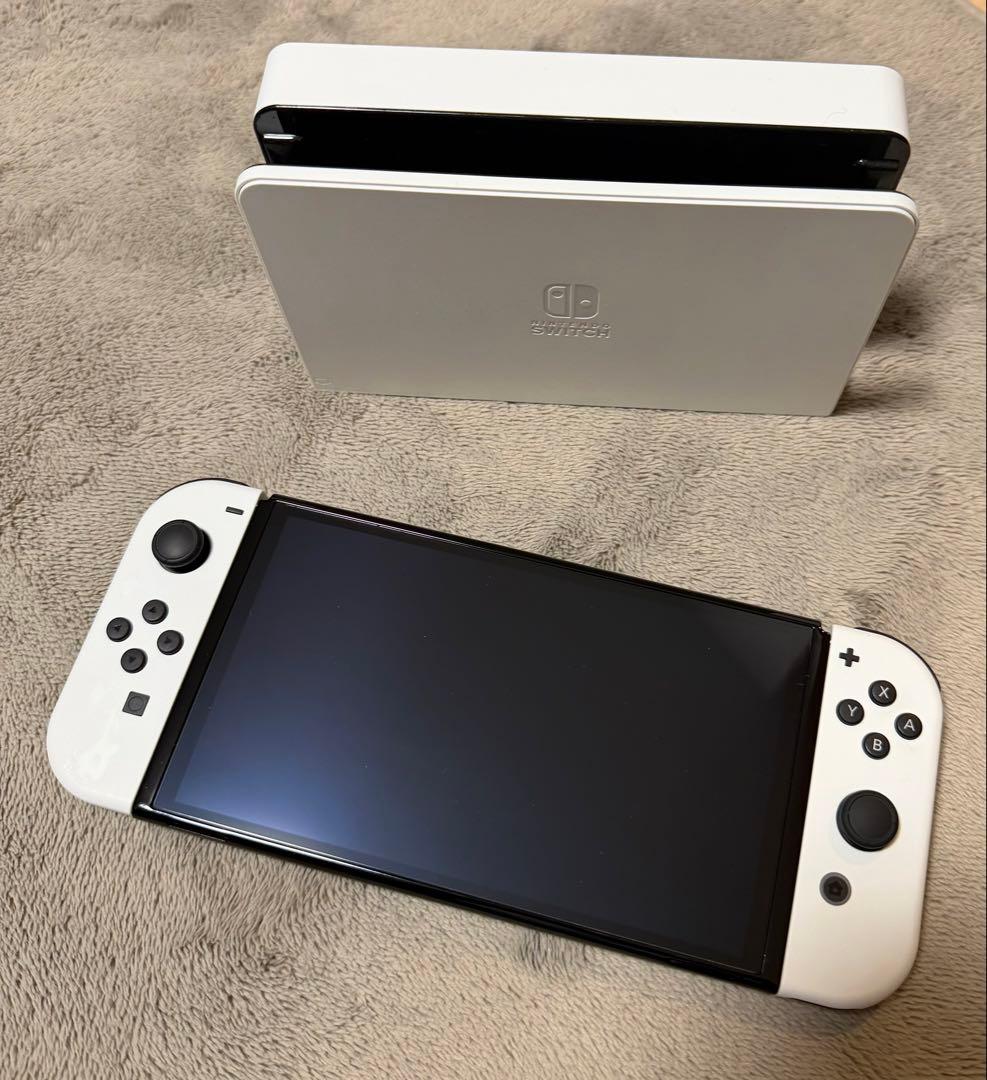 switch本体、カバー、ほぼ未使用　有機el