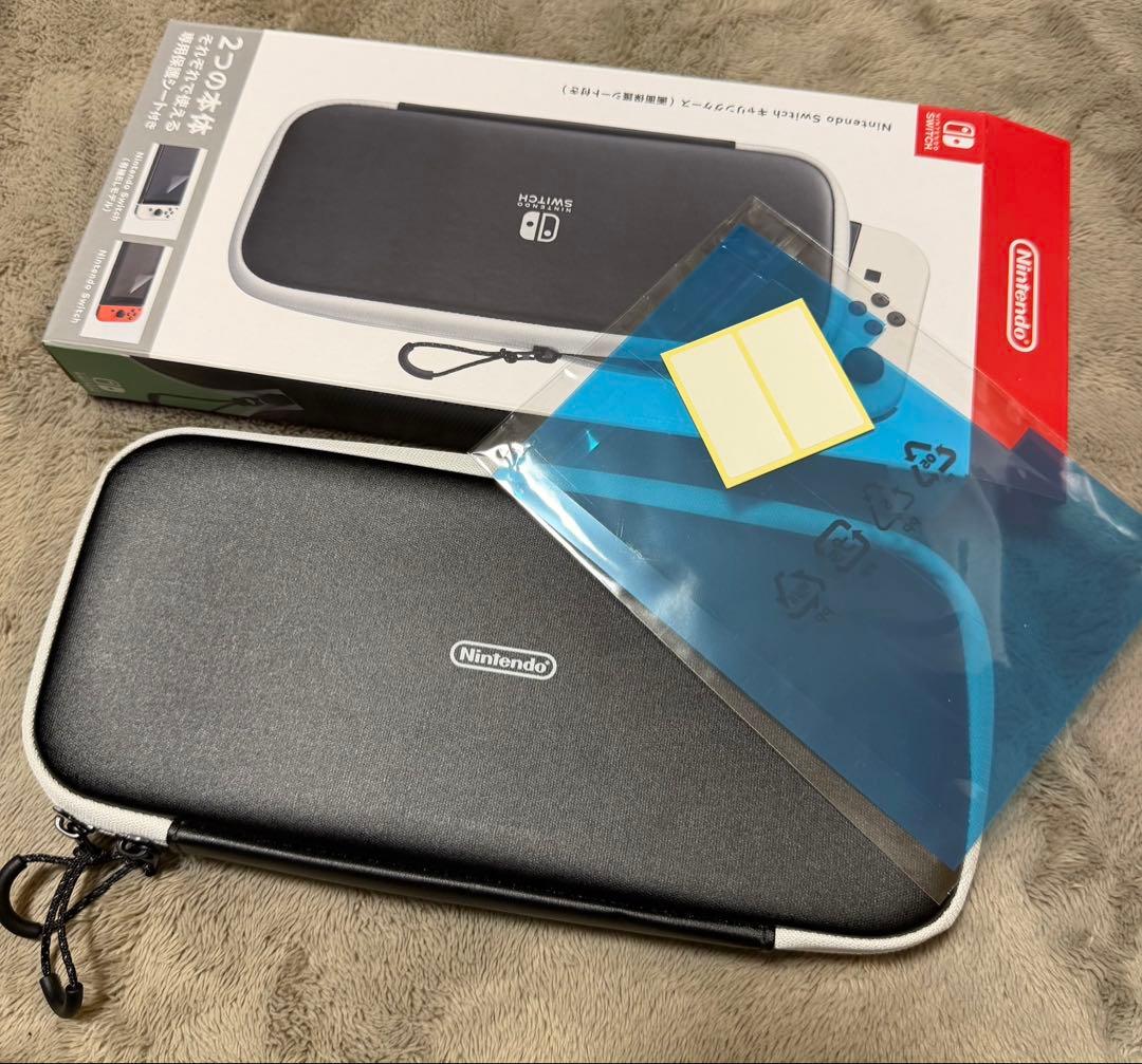 switch本体、カバー、ほぼ未使用　有機el