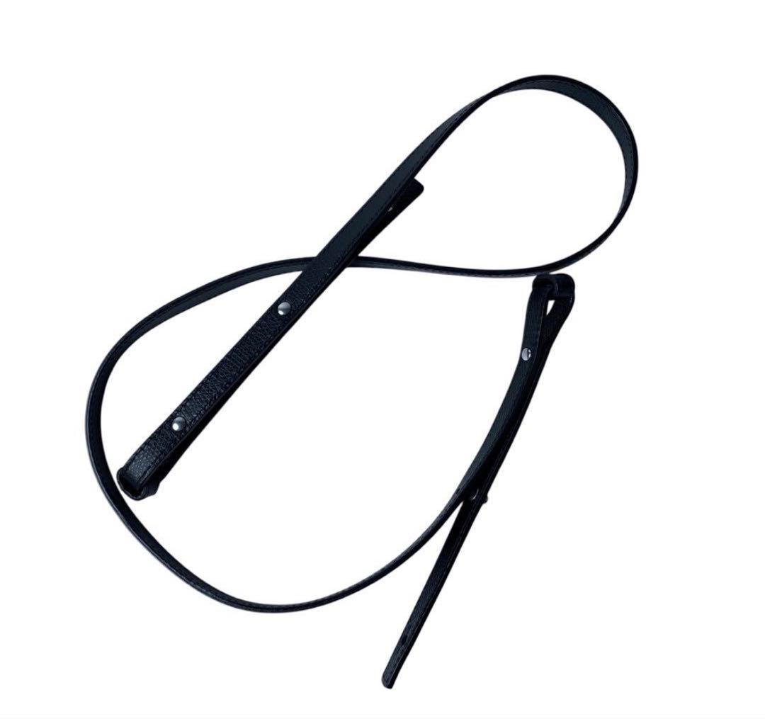 美品 セリーヌCELINE バーティカルカバ スモール ショルダーバッグ 黒