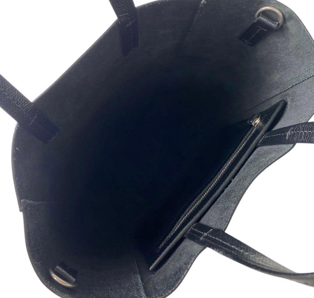 美品 セリーヌCELINE バーティカルカバ スモール ショルダーバッグ 黒