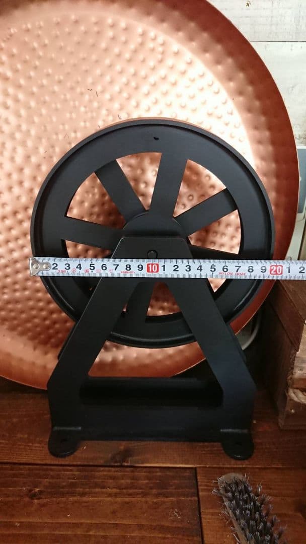 トロリーテーブル等のDIYに☆アイアンキャスター2個セット