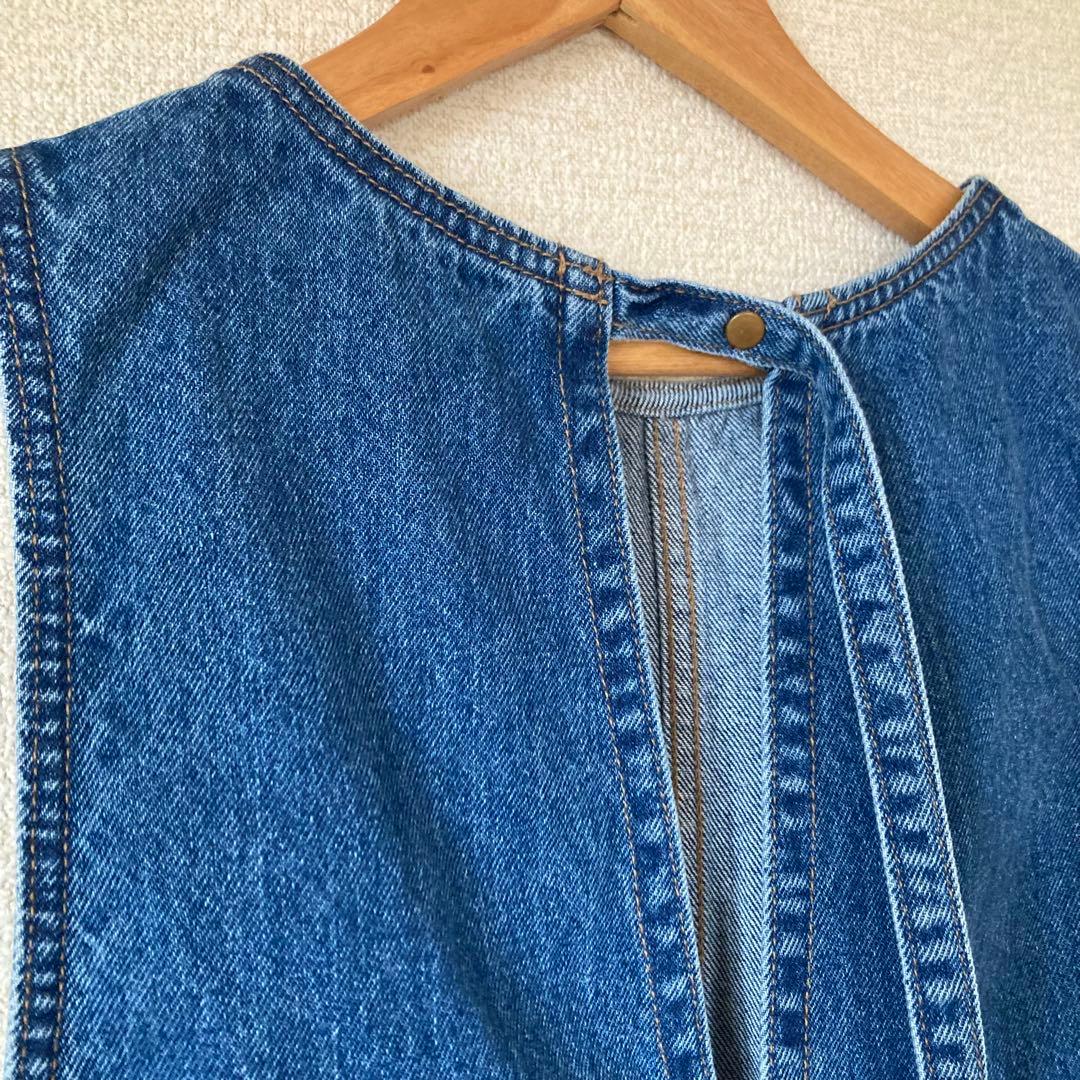 PUAL CE CIN ピュアルセシン　コラボコーンデニムアメスリサロペット