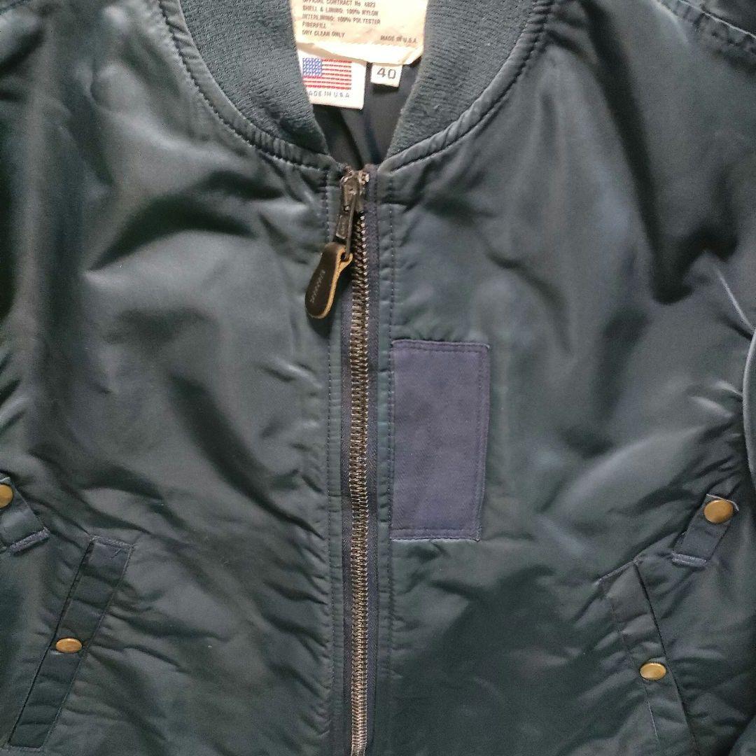 USA製 U.S.AIR FORCE フライトジャケット MA-1 L 40