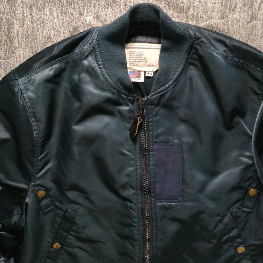 USA製 U.S.AIR FORCE フライトジャケット MA-1 L 40