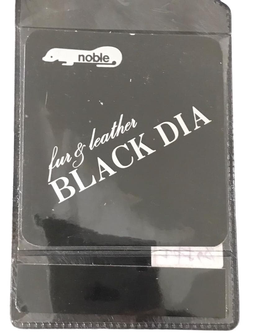 ★未使用★ ノーブル ブラックミンクストール ミンクファー S42