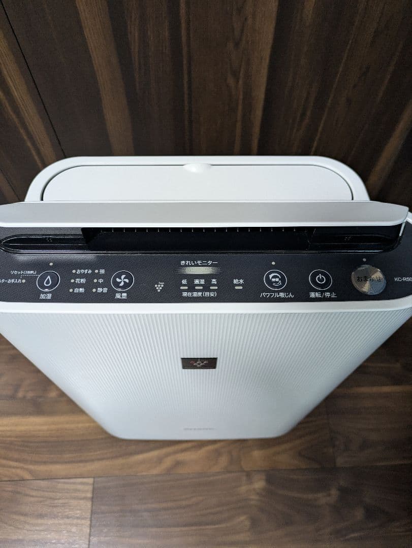 シャープ 加湿 空気清浄機 KC-R50-W