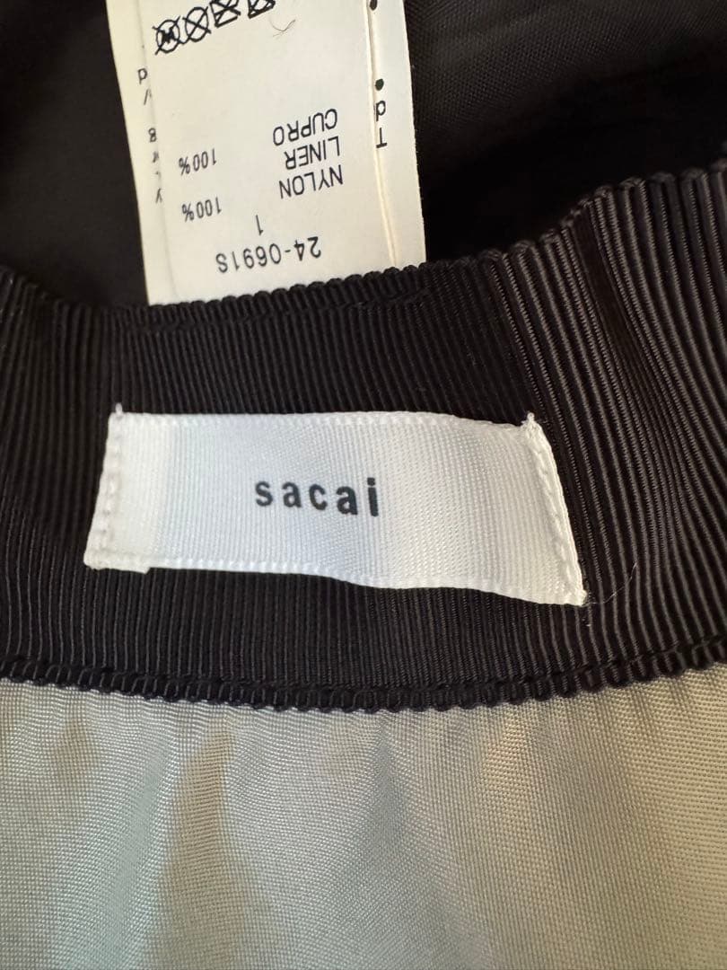 sacai サカイ　バケットハット　カーキ　サイズ1