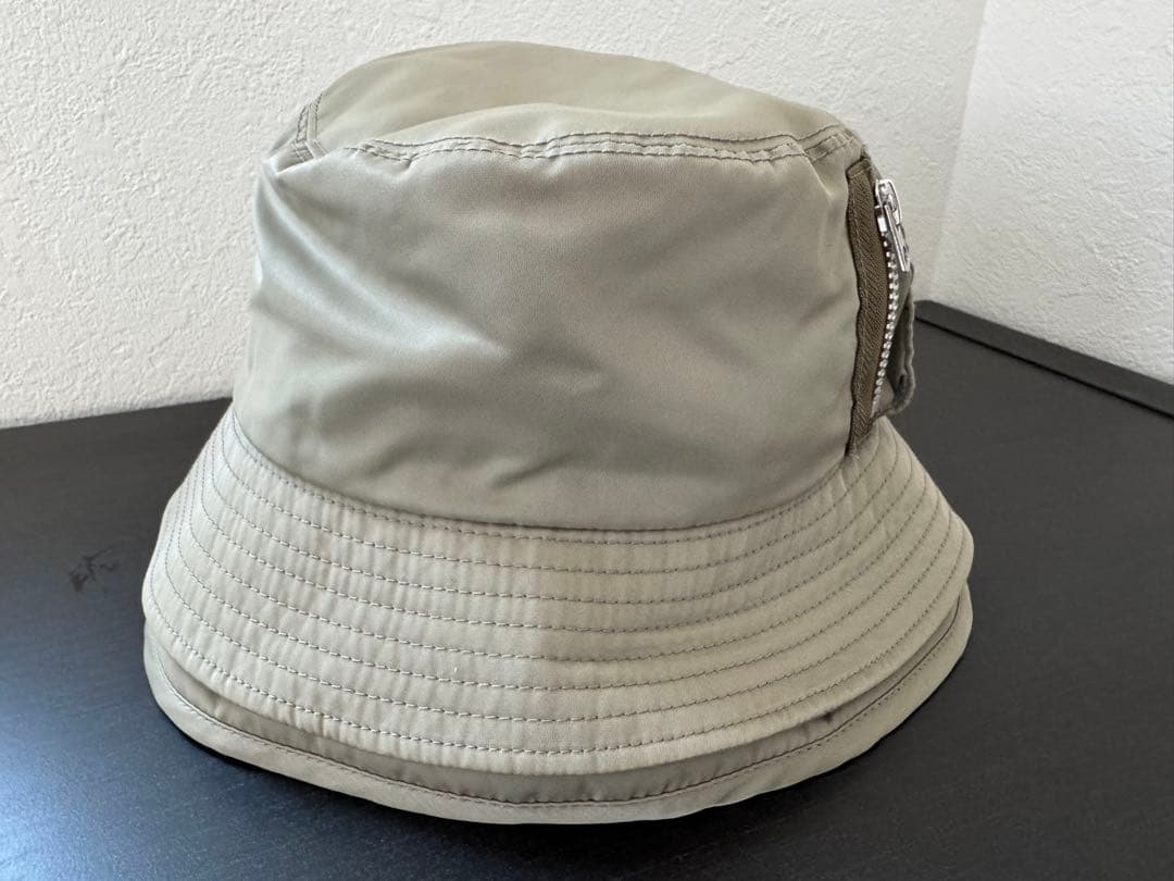 sacai サカイ　バケットハット　カーキ　サイズ1