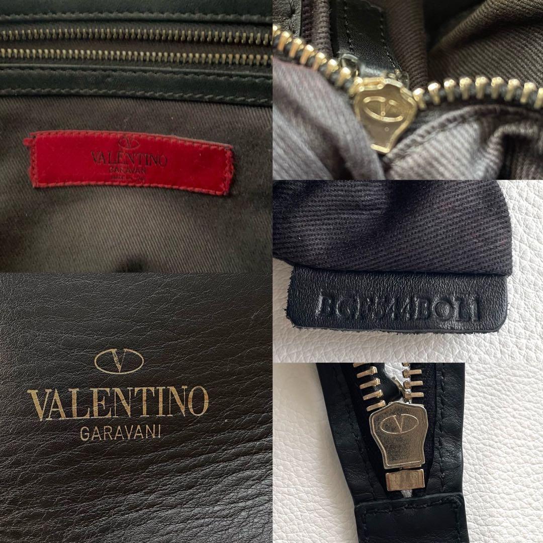 ヴァレンティノガラヴァーニ ロックスタッズ 2WAY ショルダーバッグ 黒