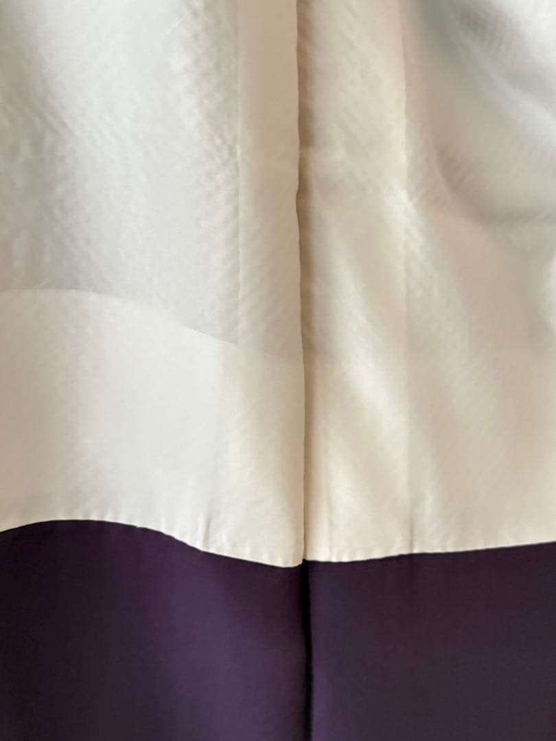 総絞り 訪問着 正絹 枝葉模様 幾何学文様 身丈155cm (新品未着用品)