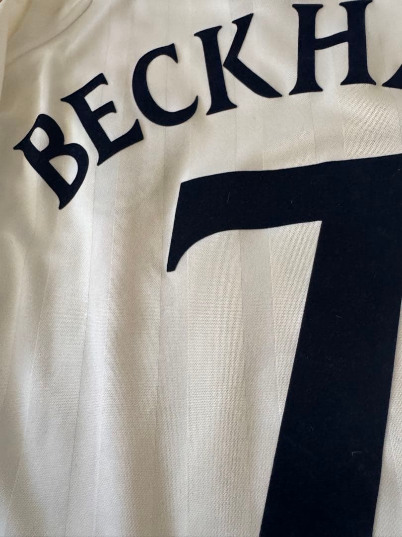 00s UMBRO England代表 ベッカム #7 長袖ユニフォーム