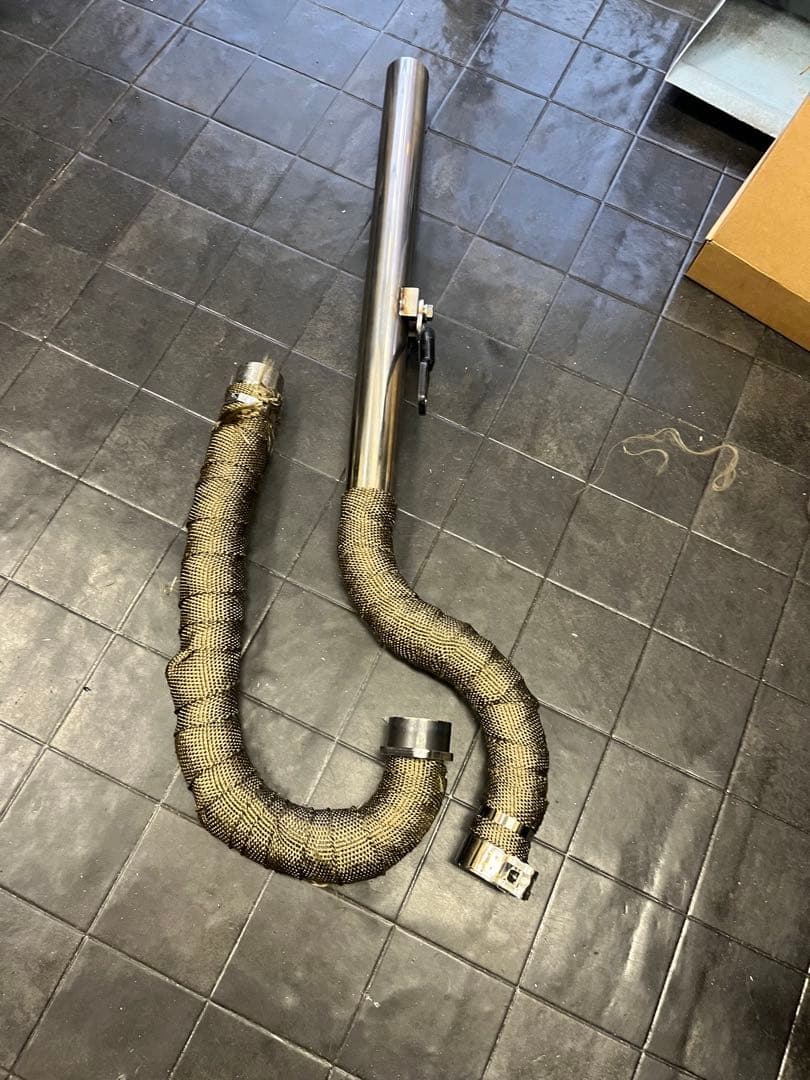 yoshihirosr400 sr500 アップ中通しマフラー　1jr