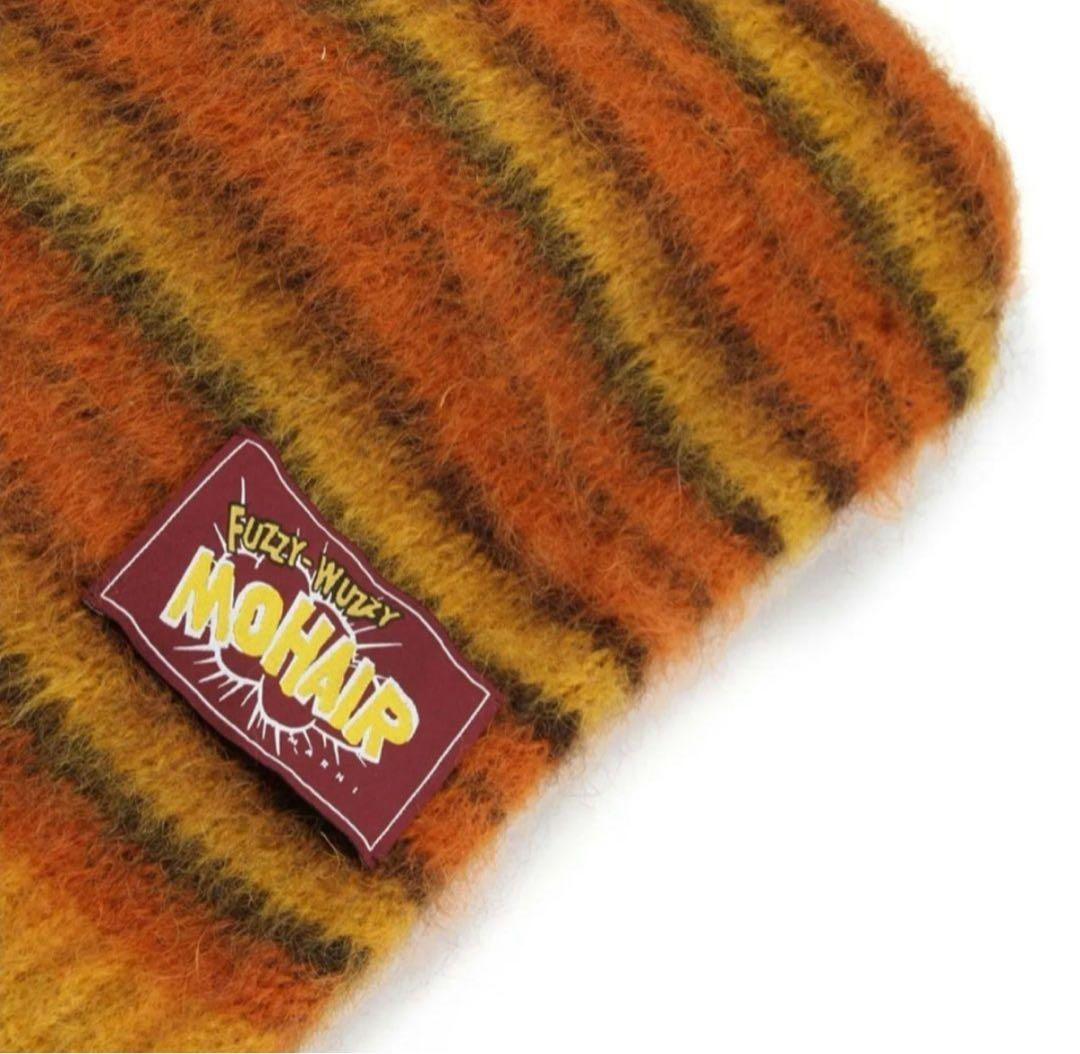 MARNI モヘア ボーダーマフラー バラクラバ