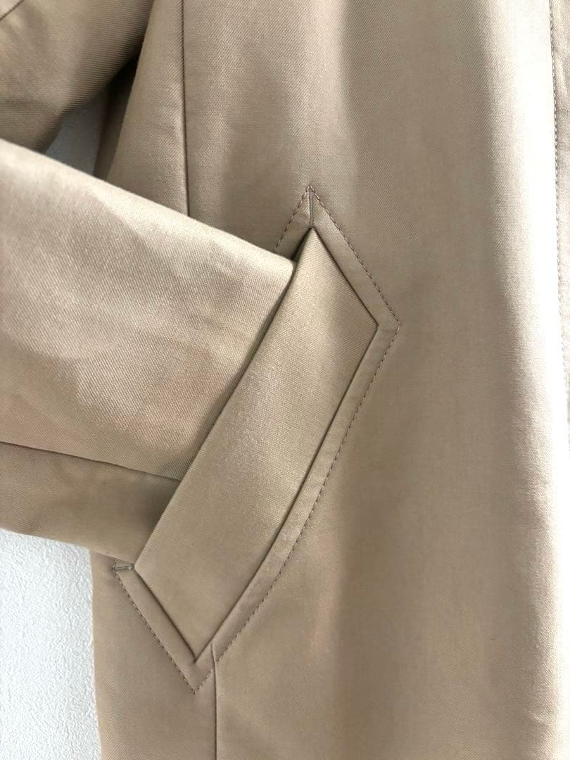 IENA トリプルクロスコットンフードコート(フード取り外し可能)