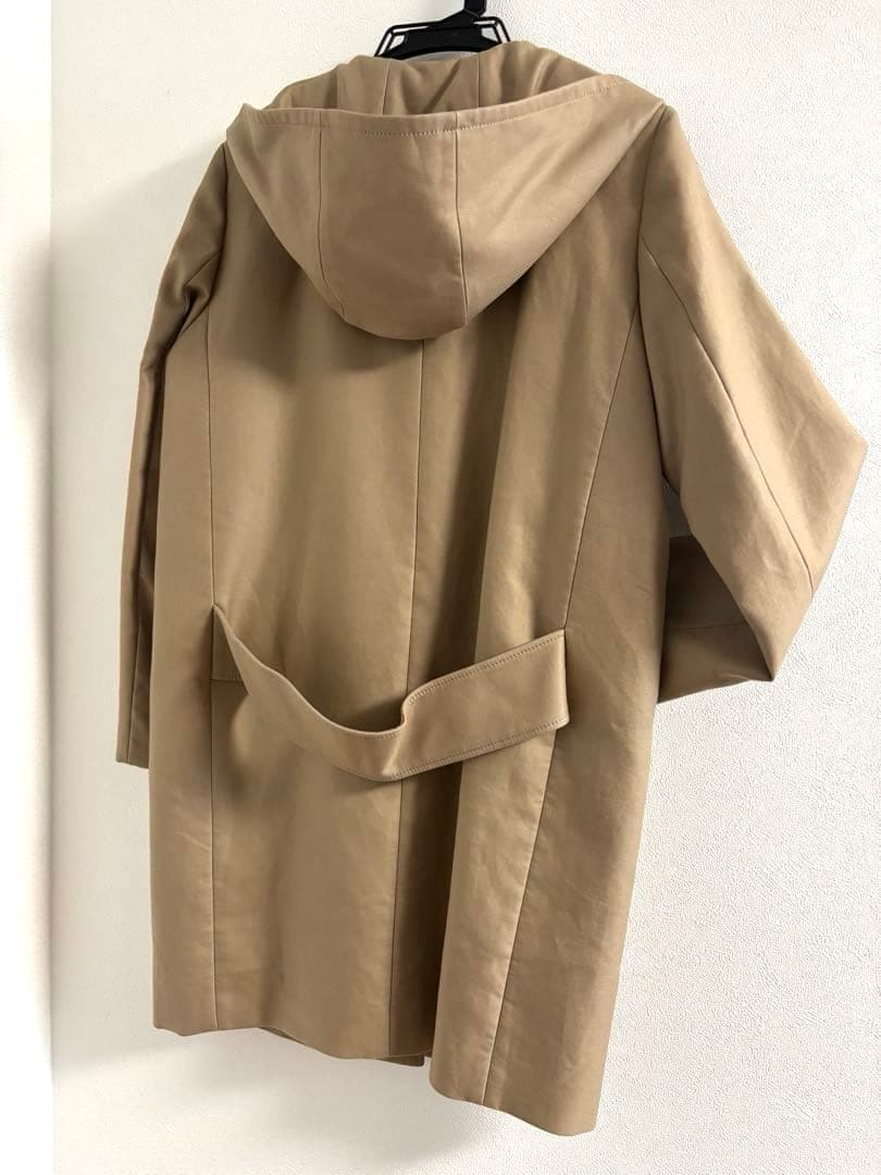 IENA トリプルクロスコットンフードコート(フード取り外し可能)