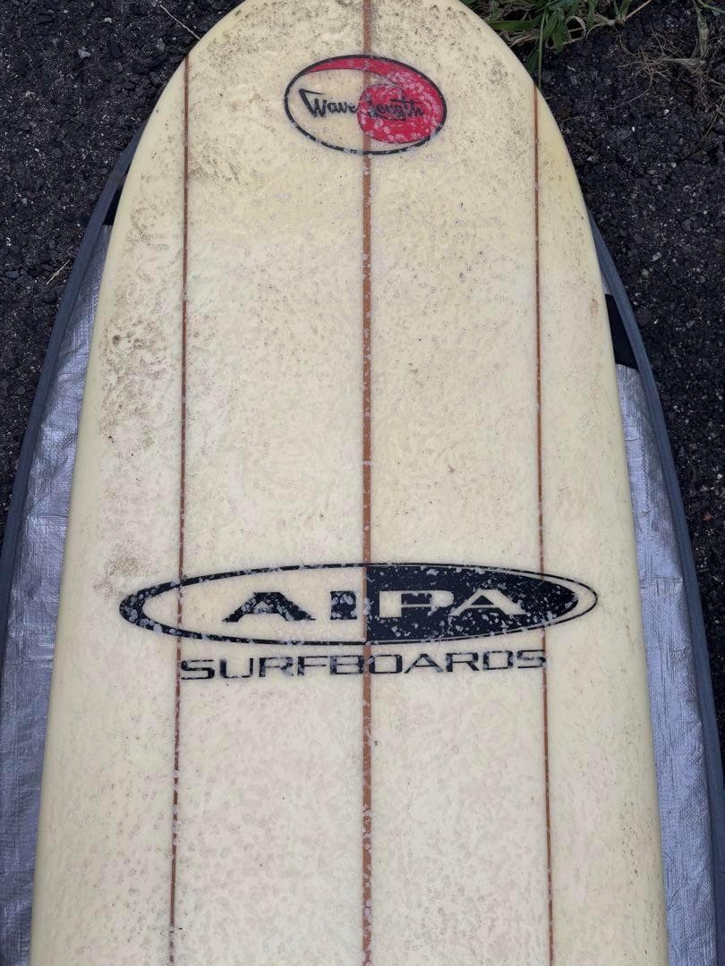 AIPA ロングボード サーフボード シングルフィン ハードケース付