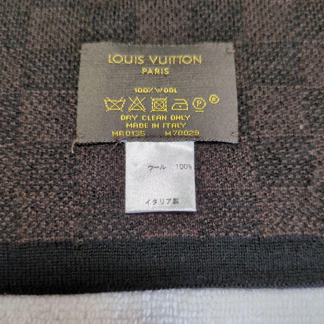 ルイヴィトン マフラー　ダミエ 　ブラウン