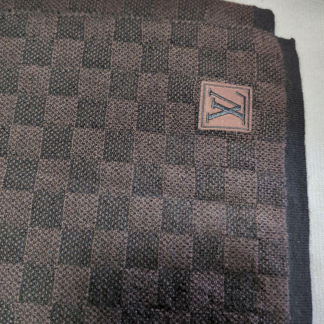 ルイヴィトン マフラー　ダミエ 　ブラウン