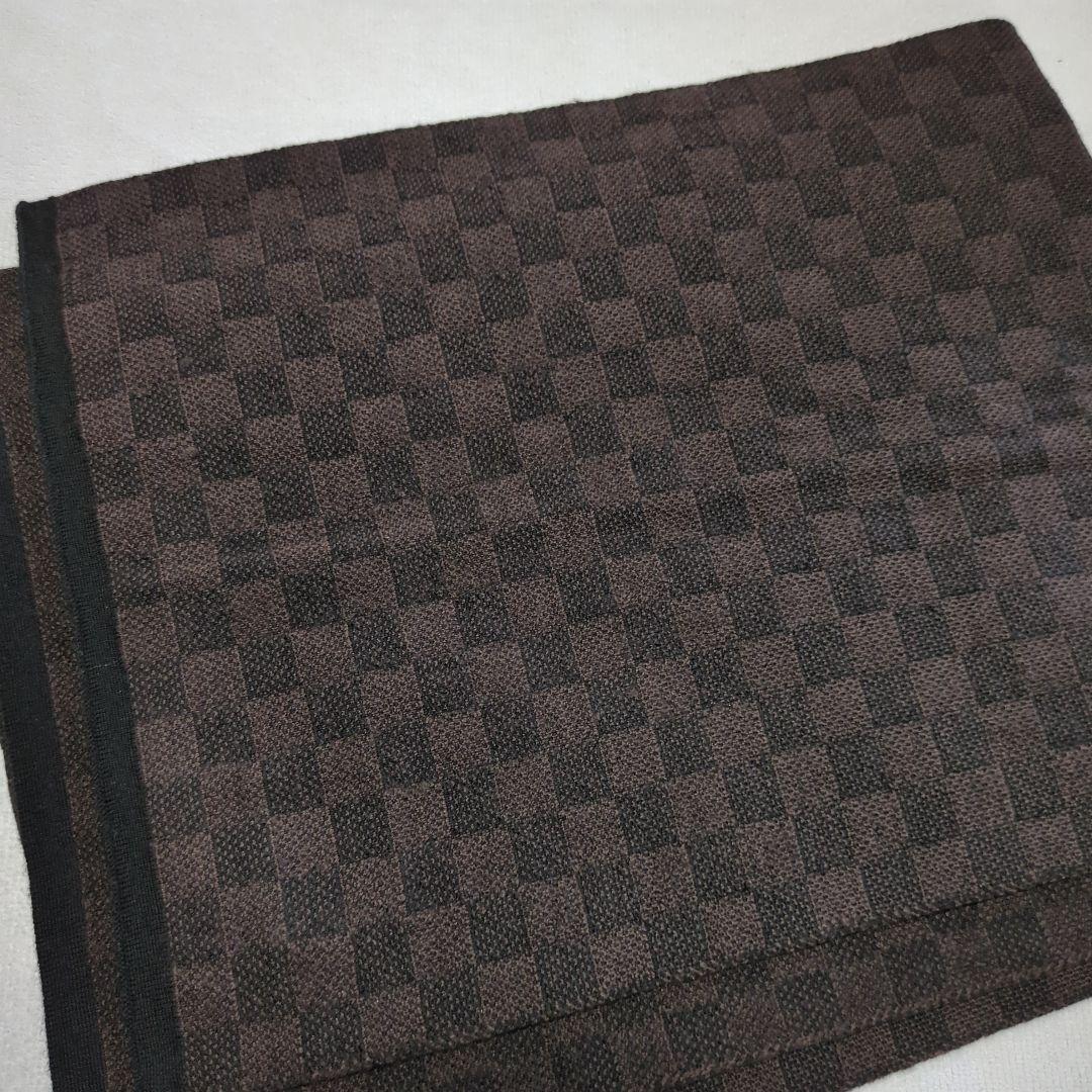 ルイヴィトン マフラー　ダミエ 　ブラウン