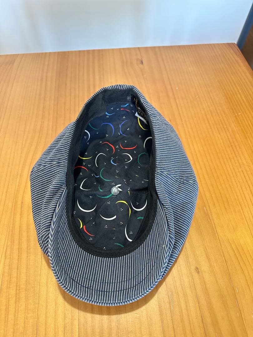 Mr Fatman キャスケット LUCKY DAN DENIM(ヒッコリー)