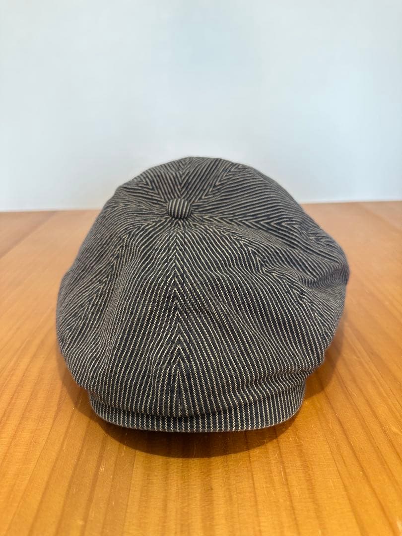 Mr Fatman キャスケット LUCKY DAN DENIM(ヒッコリー)