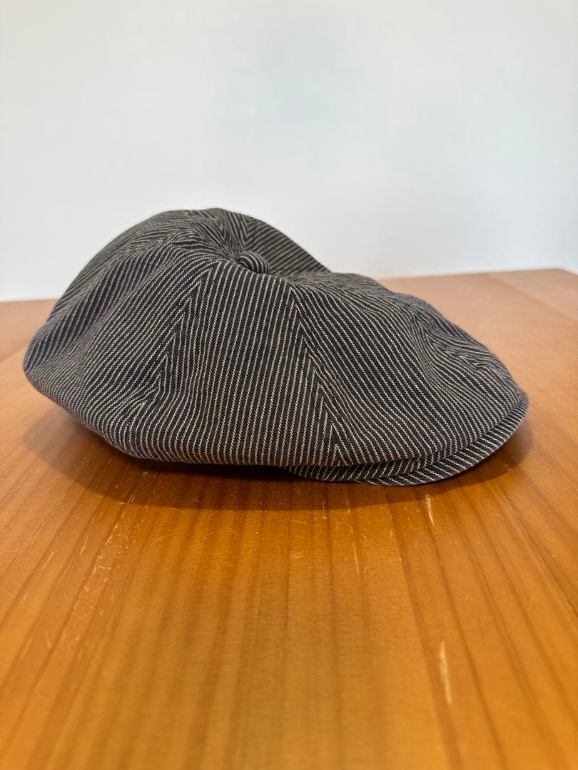 Mr Fatman キャスケット LUCKY DAN DENIM(ヒッコリー)